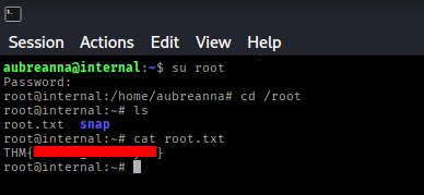 su root — successful